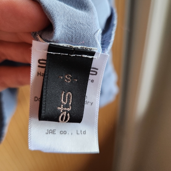 Storets Ruffle Blue Blouse - Picture 8 of 8